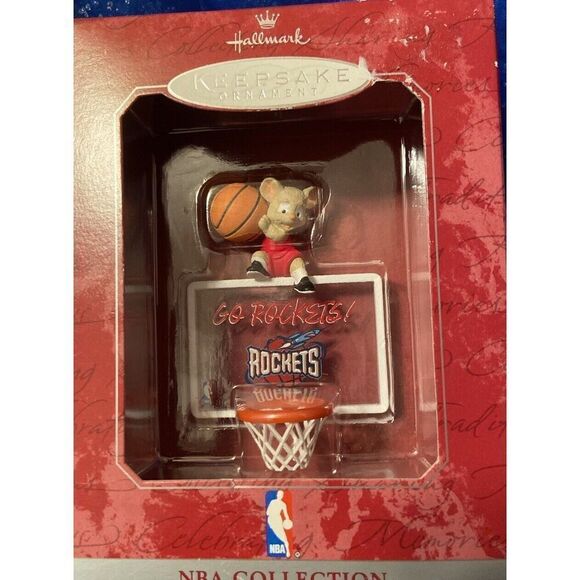 Hallmark Keepsake Houston Rockets Christmas Ornament NBA New in Box 1998 NIB - Picture 1 of 6